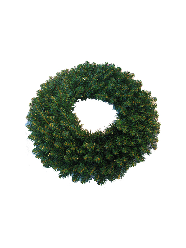 Kort nål kunstig julekrans-98