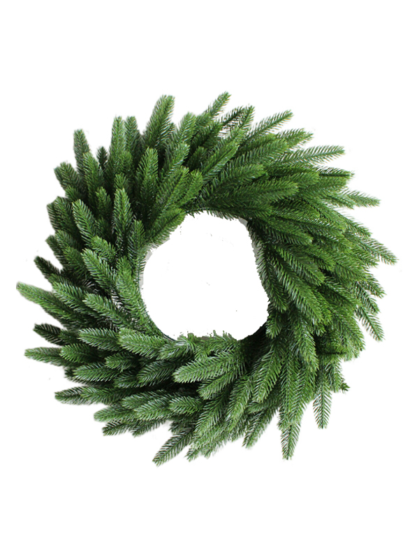 Fyrrenål kunstig julekrans